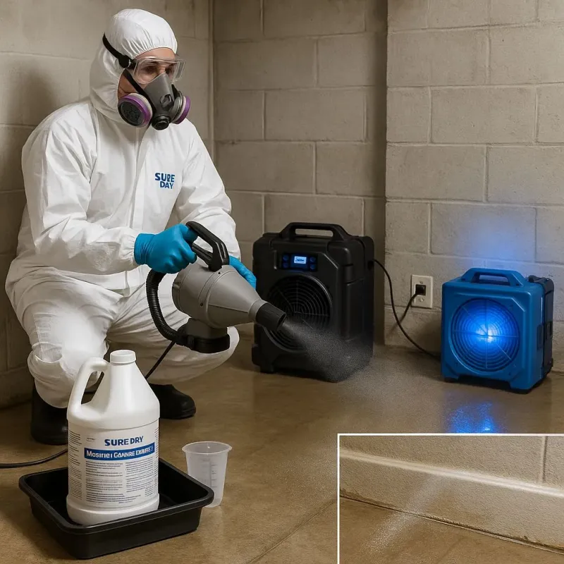 Sanitization and Odor Removal process in Perryville, MD