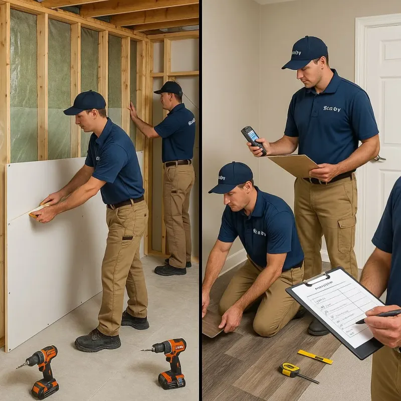 Repairs and Reconstruction process in Perryville, MD